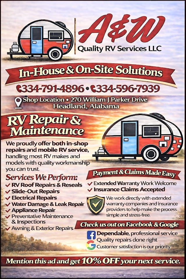A&W Quality RV Services LLC