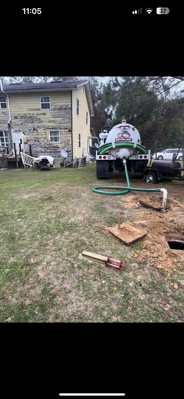 aHunter septic tank service