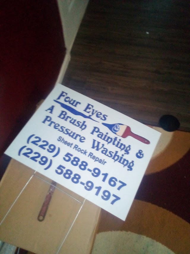 Four Eyes & A Brush Painting and Pressure washing