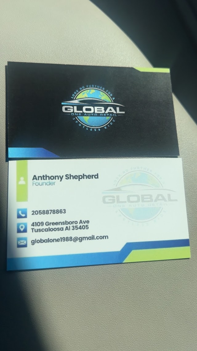 Global one auto detailing llc