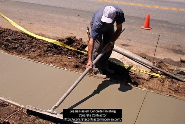 Jessie Haslem Concrete Finishing
