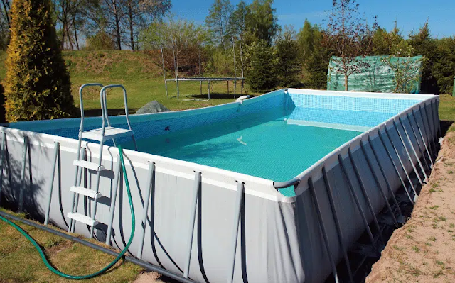 Macon Above Ground Pool Installation photo 1