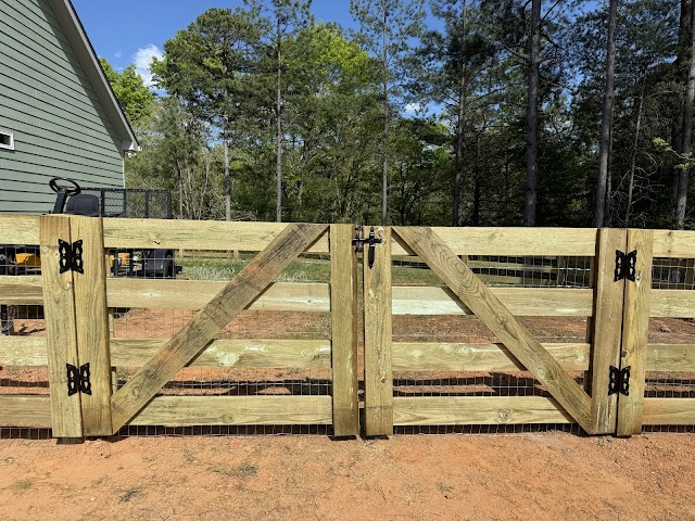 North Hall fence