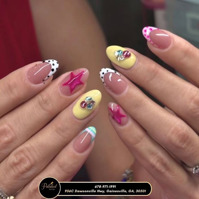 Polished nail bar