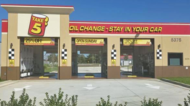 Take 5 Oil Change